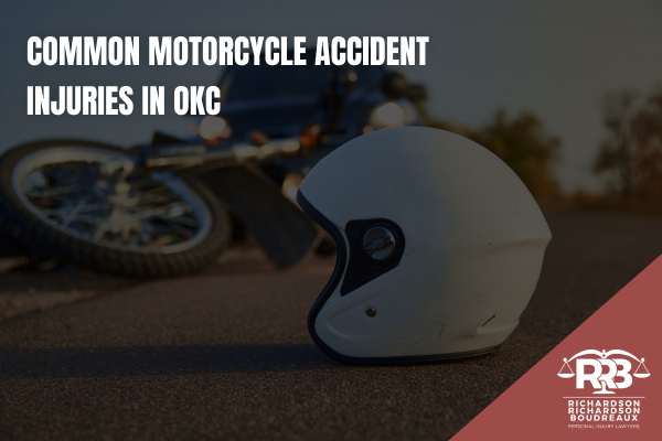 Common motorcycle accident injuries in OKC